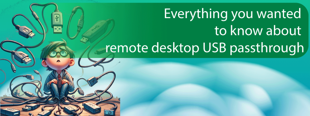 How to use Remote Desktop with USBoNET